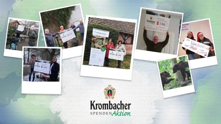 Auch in diesem Jahr unterstützt die Krombacher Brauerei wieder das Engagement von Vereinen und Institutionen. Auch in diesem Jahr unterstützt die Krombacher Brauerei wieder das Engagement von Vereinen und Institutionen.