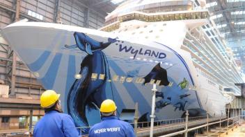 Hunderte Jobs auf der Meyer Werft sollen wegfallen. Darum gibt es Streit zwischen Werftleitung und Arbeitnehmervertretern.