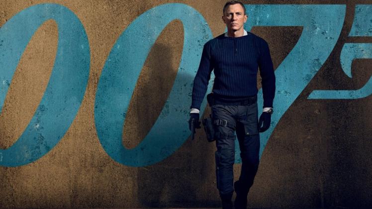 Doch Zeit zu sterben: Daniel Craig war 2021 zum letzten Mal als James Bond auf der Leinwand zu erleben.