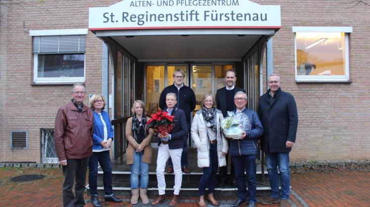 Zwei Jahre war das St.-Reginen-Stift provisorisch in Bersenbrück untergebracht. Nun nahm es Abschied und kehrte nach Fürstenau zurück.
