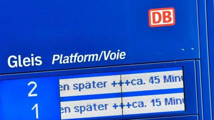 Grund für die Störungen sind Bauarbeiten.