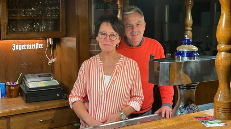 Waren drei Jahrzehnte im „Hotel am Bahnhof“ für ihre Gäste da: Christine und Rüdiger Kohl.