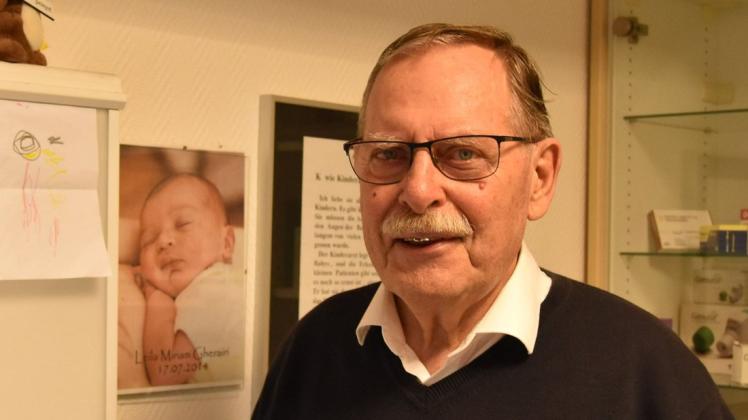 Abschied aus dem Berufsleben: Dr. Jürgen Hausmann gibt mit 81 Jahren seine Praxis in neue Hände.