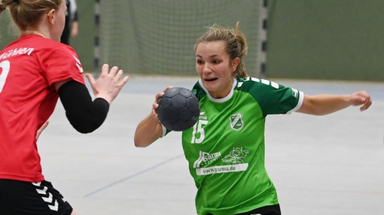 Warten noch auf den ersten Sieg der Saison 2021/22: die Oberliga-Handballerinnen des TV Neerstedt um Kirsten Kurok. Der Tabellenvorletzte war mehrfach nah dran.