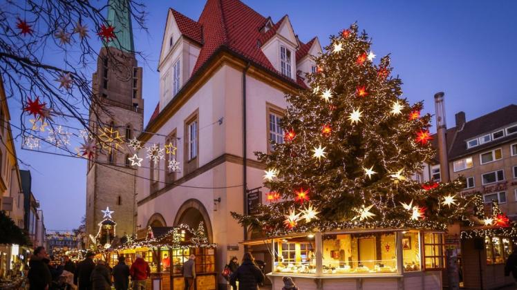Trotz Besucherrückgangs sorgten der Bielefelder Weihnachtsmarkt und die liebevoll dekorierte Innenstadt auch in diesem Jahr wieder für viel Atmosphäre.