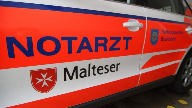Das Notarzteinsatzfahrzeug ist an der Bramscher Malteser-Rettungswache stationiert (Symbolbild)