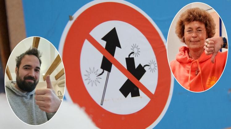 Wie stehen Sie zum Böllerverbot zu Silvester 2021? Die Redakteure Carola Alge und Harry de Winter aus der Emslandredaktion der NOZ Medien in Meppen haben ganz unterschiedliche Meinungen dazu. Wie stehen Sie zum Böllerverbot zu Silvester 2021? Die Redakteure Carola Alge und Harry de Winter aus der Emslandredaktion der NOZ Medien in Meppen haben ganz unterschiedliche Meinungen dazu.