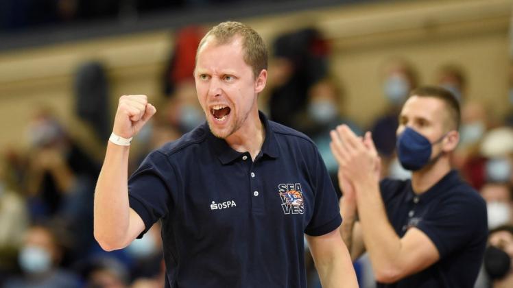 Will in Nürnberg  den sechsten Sieg hintereinander feiern: Seawolves-Coach Christian Held