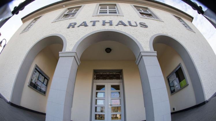 Das Rathaus in Bad Essen. (Archivfoto)