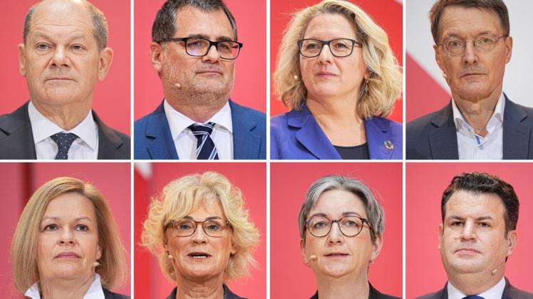 Jetzt stehen auch die SPD-Namen für das Ampel-Kabinett fest.