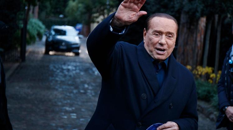 Ex-Ministerpräsident von Italien Berlusconi
