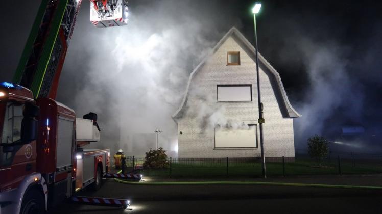 In diesem Haus an der Jägerstraße in Delmenhorst ist das Feuer ausgebrochen.
