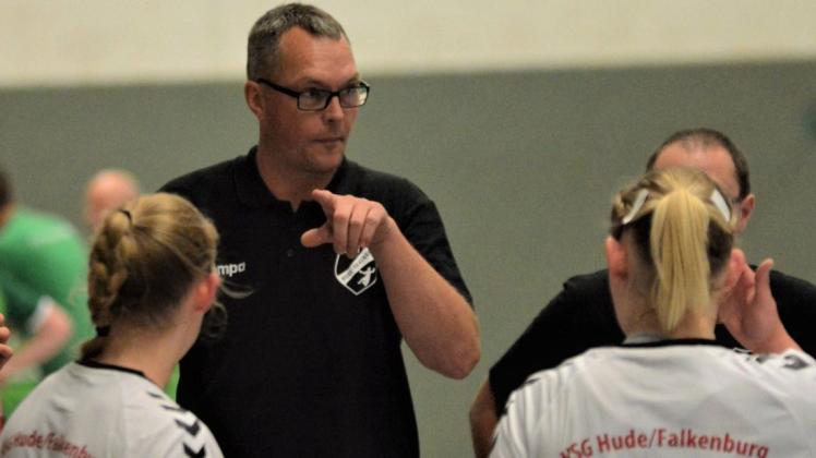 Bereitet die Saison 2021/22 vor: Lars Osterloh, Trainer der Oberliga-Handballerinnen der HSG Hude/Falkenburg (Archivfoto).