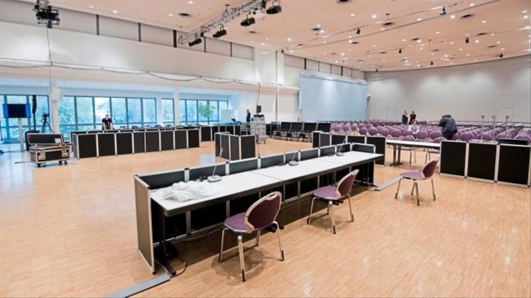 Im Prozess gegen Patientenmörder Niels Högel erhebt ein Mord-Experte schwere Vorwürfe gegen das Klinikum Oldenburg. Der Fall wird diesen Donnerstag und Freitag in den Weser-Ems-Hallen (Foto) weiterverhandelt. Im Prozess gegen Patientenmörder Niels Högel erhebt ein Mord-Experte schwere Vorwürfe gegen das Klinikum Oldenburg. Der Fall wird diesen Donnerstag und Freitag in den Weser-Ems-Hallen (Foto) weiterverhandelt.