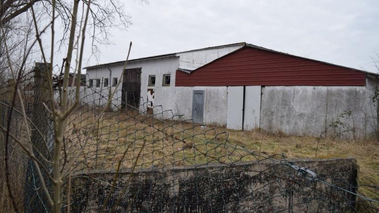 Dem neuen unbekannten Besitzer war das Gelände mit der alten Sauenanlage in Karow bei Dorf Mecklenburg bei der Versteigerung 216000 Euro wert.