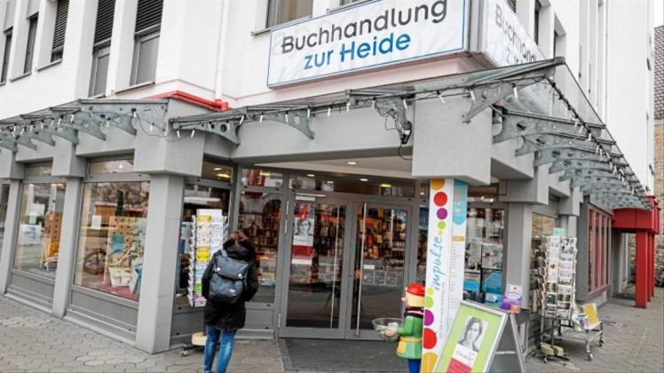 Noch bis Anfang April am alten Standort und dann ab Montag, 8. April, an der Dielingerstraße 42B zu finden: die Buchhandlung zur Heide, die in diesem Jahr das Hundertjährige feiert. 