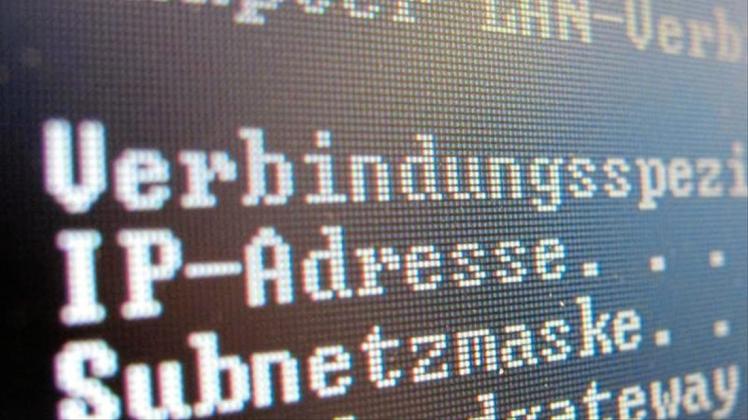 IP-Adresse und andere Netzwerkdaten auf einem Bildschirm: Hacker haben die Stuttgarter IT-Firma Citycomp angegriffen. 
