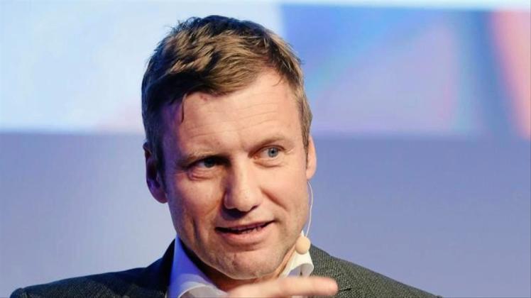 Holger Blask, Direktor Audiovisuelle Rechte & Mitglied der DFL-Geschäftsleitung, beim SpoBis Kongress. Holger Blask, Direktor Audiovisuelle Rechte & Mitglied der DFL-Geschäftsleitung, beim SpoBis Kongress.