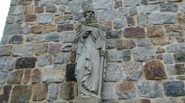 Der heilige Matthias ist der Patron der katholischen Kirche in Langen.
Foto: Christiane Adam Der heilige Matthias ist der Patron der katholischen Kirche in Langen.
Foto: Christiane Adam