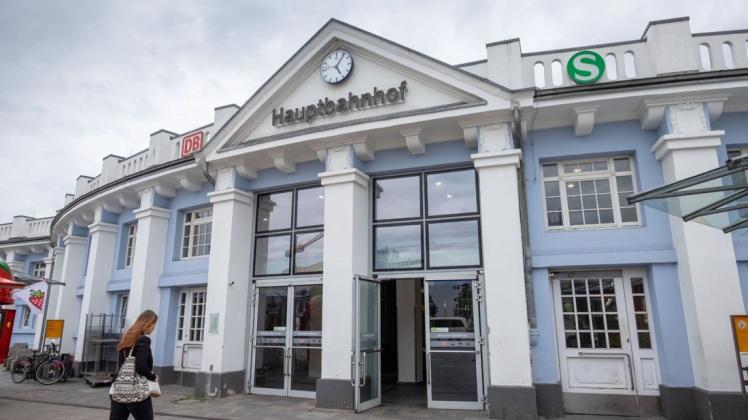 Im Rostocker Bahnhof wird in die Verbesserung der Sicherheit investiert.