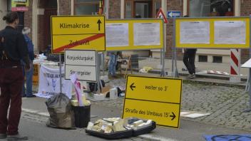 Am 19. September fand der Klima-Aktionstag in der Langen Straße in Rostock statt.