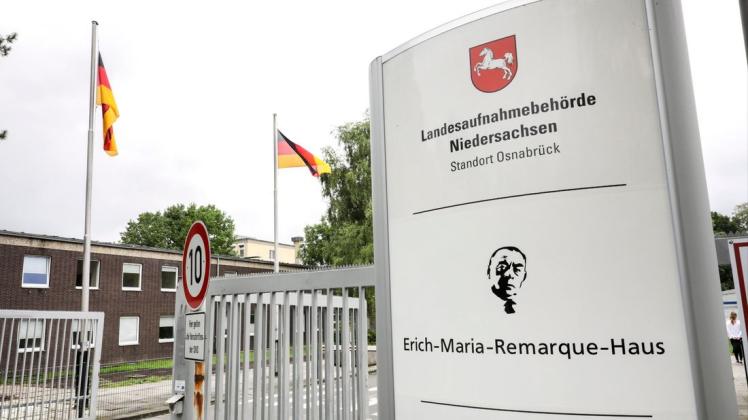 Das Flüchtlingshaus in Osnabrück wird Sitz der zentralen Abschiebebehörde Niedersachsens.  Foto: Jörn Martens