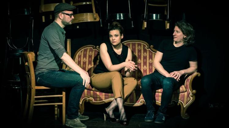 Das Trio Liaison Tonique gastiert am 13. März 2019 zum Kornmühlenkonzert im Bramscher Tuchmacher-Museum. Foto: Markus Braun Das Trio Liaison Tonique gastiert am 13. März 2019 zum Kornmühlenkonzert im Bramscher Tuchmacher-Museum. Foto: Markus Braun