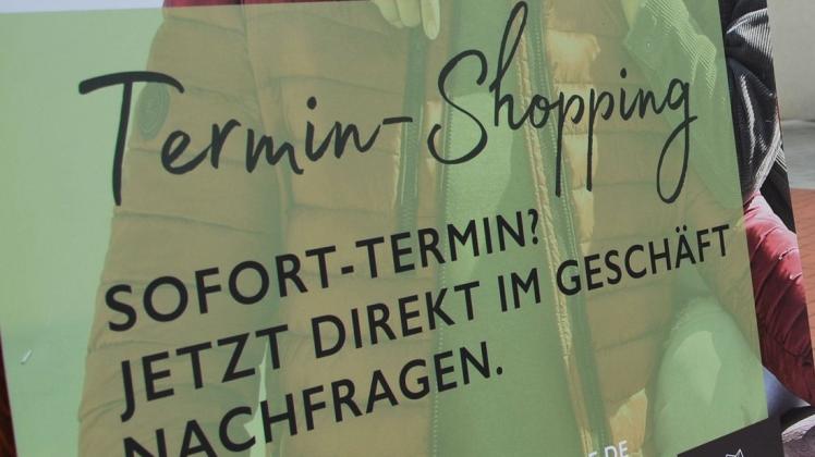 Weil der Landkreis Osnabrück am Samstag zur Hochinzidenzkommune ausgerufen wird, ist Termin-Shopping nicht mehr möglich.