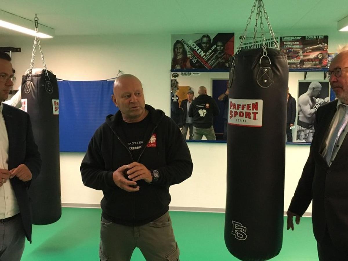 Schmucke neue Heimstätte für „Boxen statt Gewalt“ in Schwerin SVZ
