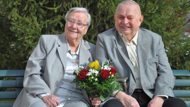 Aus einer spontanen Idee wurden 65 Jahre Ehe: Brigitte und Horst Gottsmann.