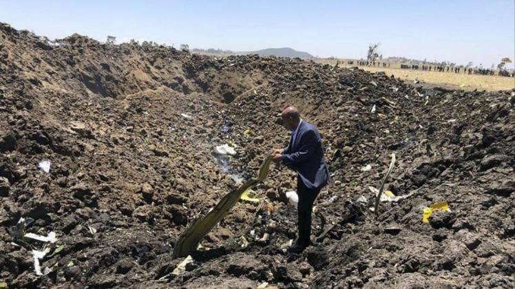 Bei dem Unglück kamen 157 Menschen ums Leben. Foto: dpa/Uncredited/Ethiopian Airlines Facebook/AP