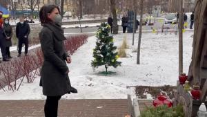 Baerbock in Kiew: Langer Atem bei Krisenlösung mit Moskau