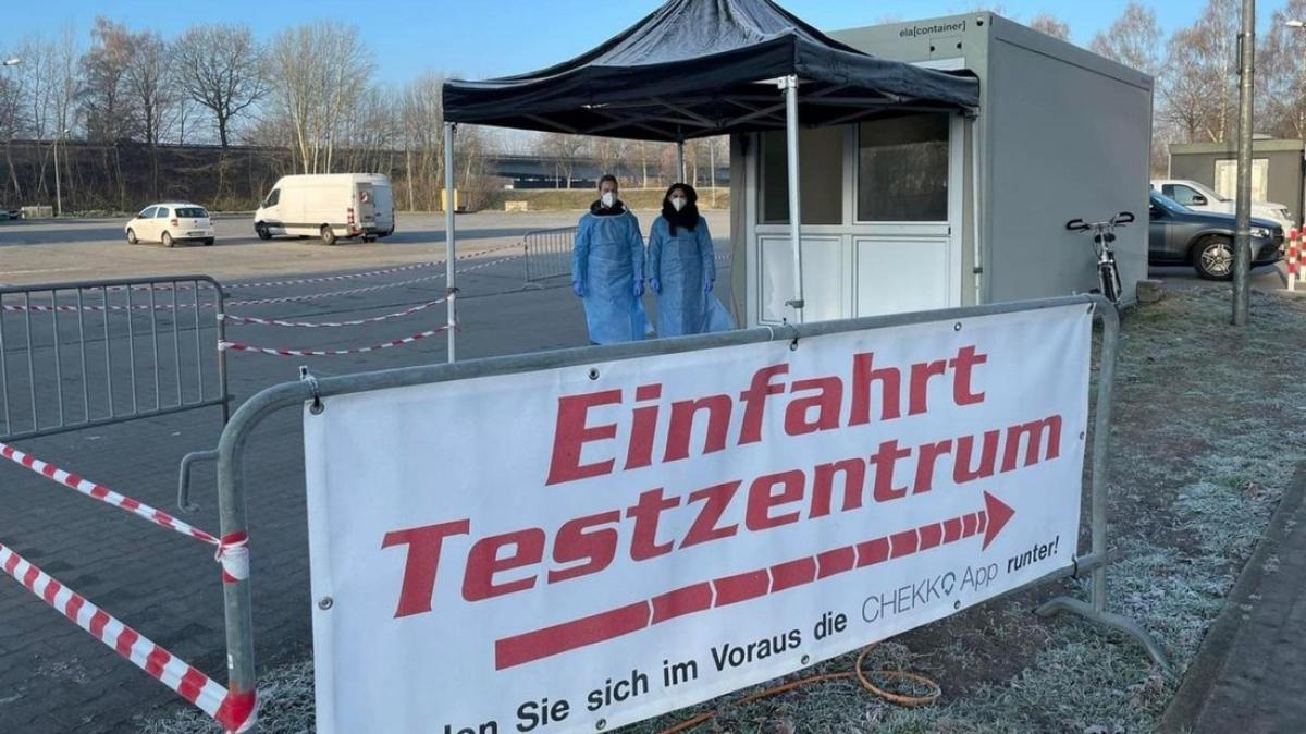 Corona Teststation Als Drive In Auf Kirmesplatz In Meppen NOZ