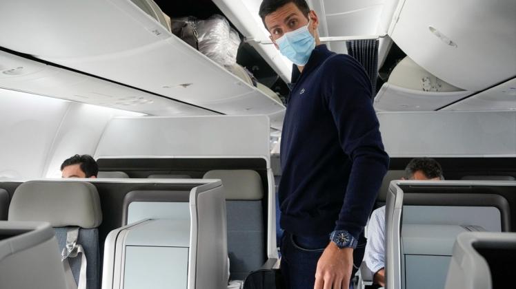 Novak Djokovic ist nach Dubai gereist.