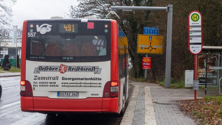 Derzeit in Hasbergen das Thema mit der größten Aufregerpotenzial: Die Buslinie 491 soll ab Februar deutlich seltener fahren. (Archivfoto)
