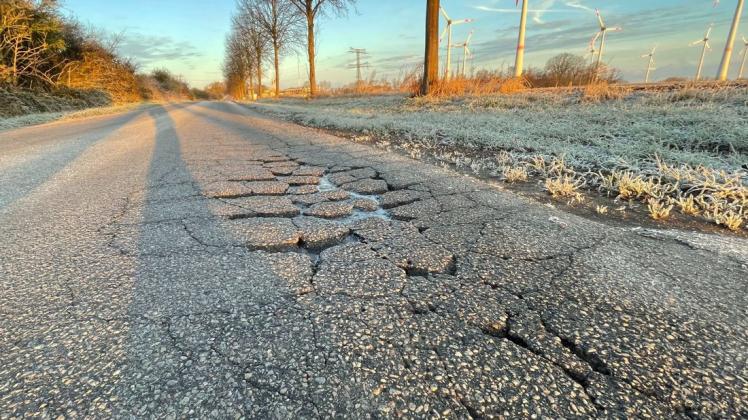 Straße Kurzen Trechow-Bernitt Ist In Einem Desolatem Zustand | SVZ