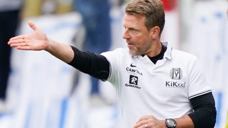 Will mit Meppen die Kurve kriegen: Rico Schmitt. Will mit Meppen die Kurve kriegen: Rico Schmitt.