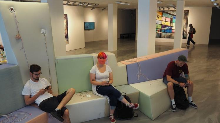 Auch bei jungen Leuten beliebt: der Kunstraum hase29, der jetzt vom niedersächsischen Ministerium für 
Wissenschaft und Kultur eine Förderzusage bekam. Foto: Tom Bullmann