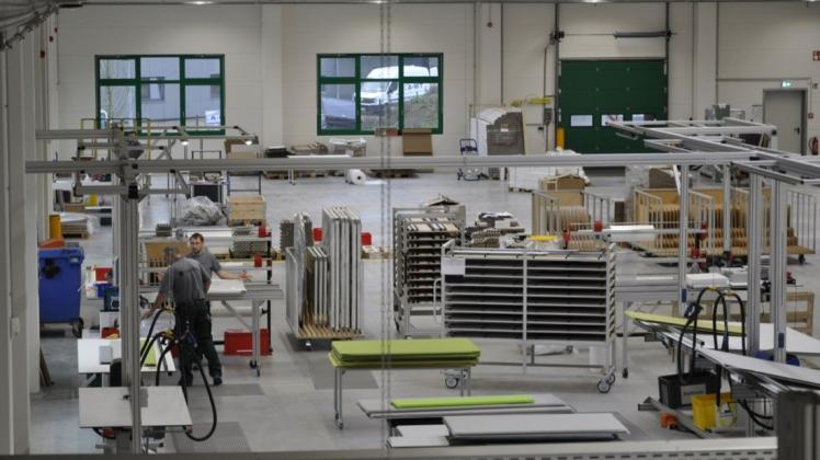 Zum Unternehmen Palmberg gehört auch das Werk in Rehna, das 2019 eröffnet wurde.