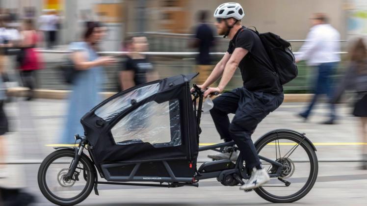 Lastenräder können im Stadtgebiet eine Alternative zum Auto sein. (Symbolfoto)