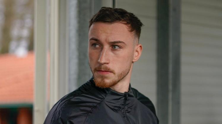 Blickt nach langer Verletzungspause wieder zuversichtlich nach vorn: SV-Meppen-Rückkehrer Mike Bähre. Blickt nach langer Verletzungspause wieder zuversichtlich nach vorn: SV-Meppen-Rückkehrer Mike Bähre.