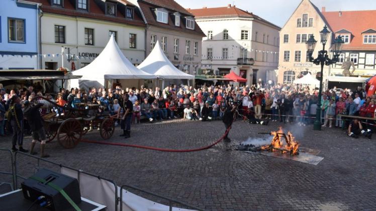 Ein kultureller Höhepunkt in Perleberg ist das Rolandfest, zieht einige Touristen in die Stadt.