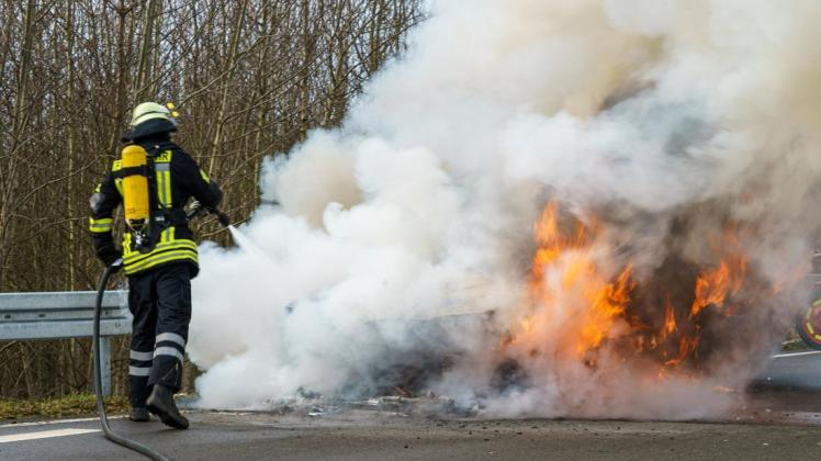 Die Feuerwehr Ostercappeln musste in den vergangenen zwei Jahren immer häufiger zu Verkehrsunfällen ausrücken.