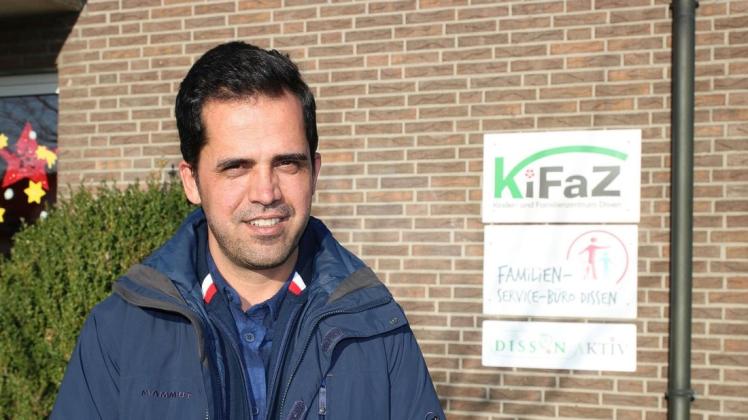 Integrationsmanager Foto 2 Moqem Omari ist die treibende Kraft bei der großen gesellschaftlichen Aufgabe, Zuwanderer und Flüchtlinge in Dissen zu integrieren.