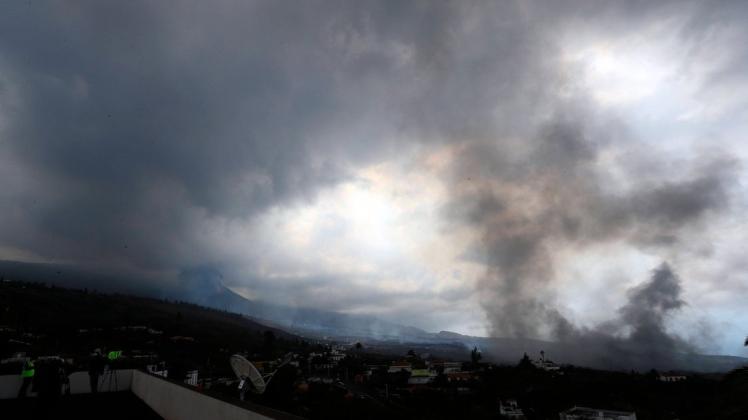 Die Wolken, die aus dem Vulkanausbruch auf La Palma entstehen, erreichen mittlerweile Mitteleuropa.