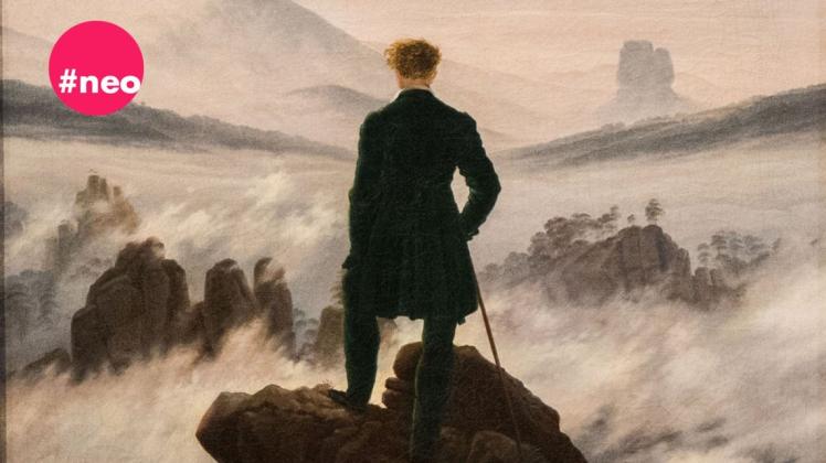 "Der Wanderer über dem Nebelmeer" von Caspar David Friedrich zeigt einen männlichen Wanderer – ein Bild, dass 1818 wie 2021 als Symbolbild genutzt werden kann?