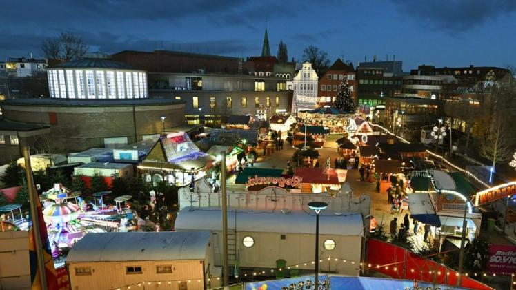 Aufgrund der aktuellen Situation schließt der Delmenhorster Weihnachtsmarkt ab Montag für drei tage.