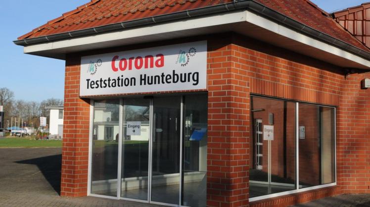 Die Corona-Teststation Hunteburg befindet sich im ehemaligen Markant-Markt am Streithorstweg 2a.
