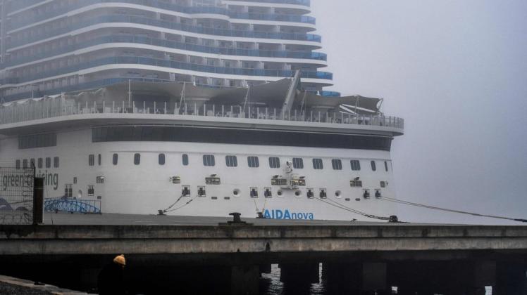 Endstation Lissabon: Die Passagiere der "Aida Nova" wurden nach einem Corona-Ausbruch an Bord inzwischen nach Hause geflogen.