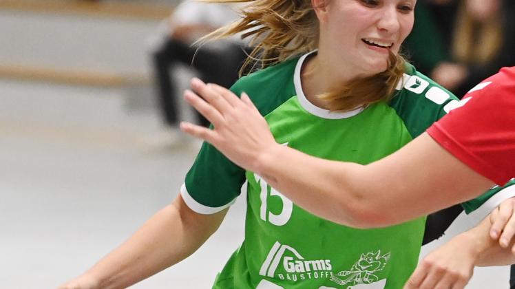 Kirsten Kurok war die beste Werferin des Handball-Oberligisten TV Neerstedt bei der bitteren Niederlage bei der SG Friedrichsfehn/Petersfehn.